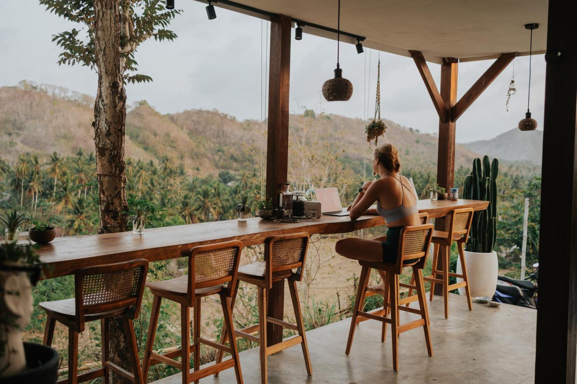 Hotel Disini Lombok Eco Sky House With Sea View Selong Belanak Zewnętrze zdjęcie