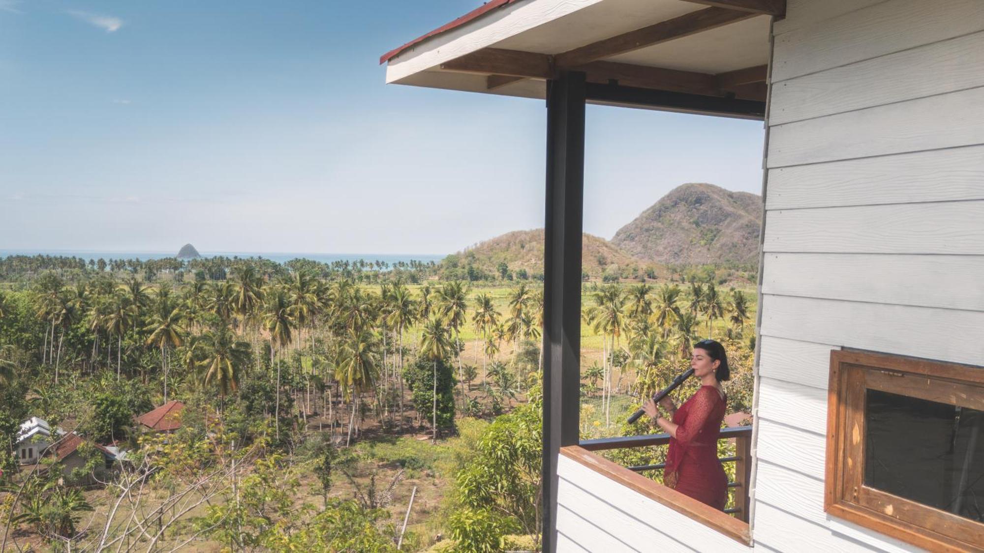 Hotel Disini Lombok Eco Sky House With Sea View Selong Belanak Zewnętrze zdjęcie